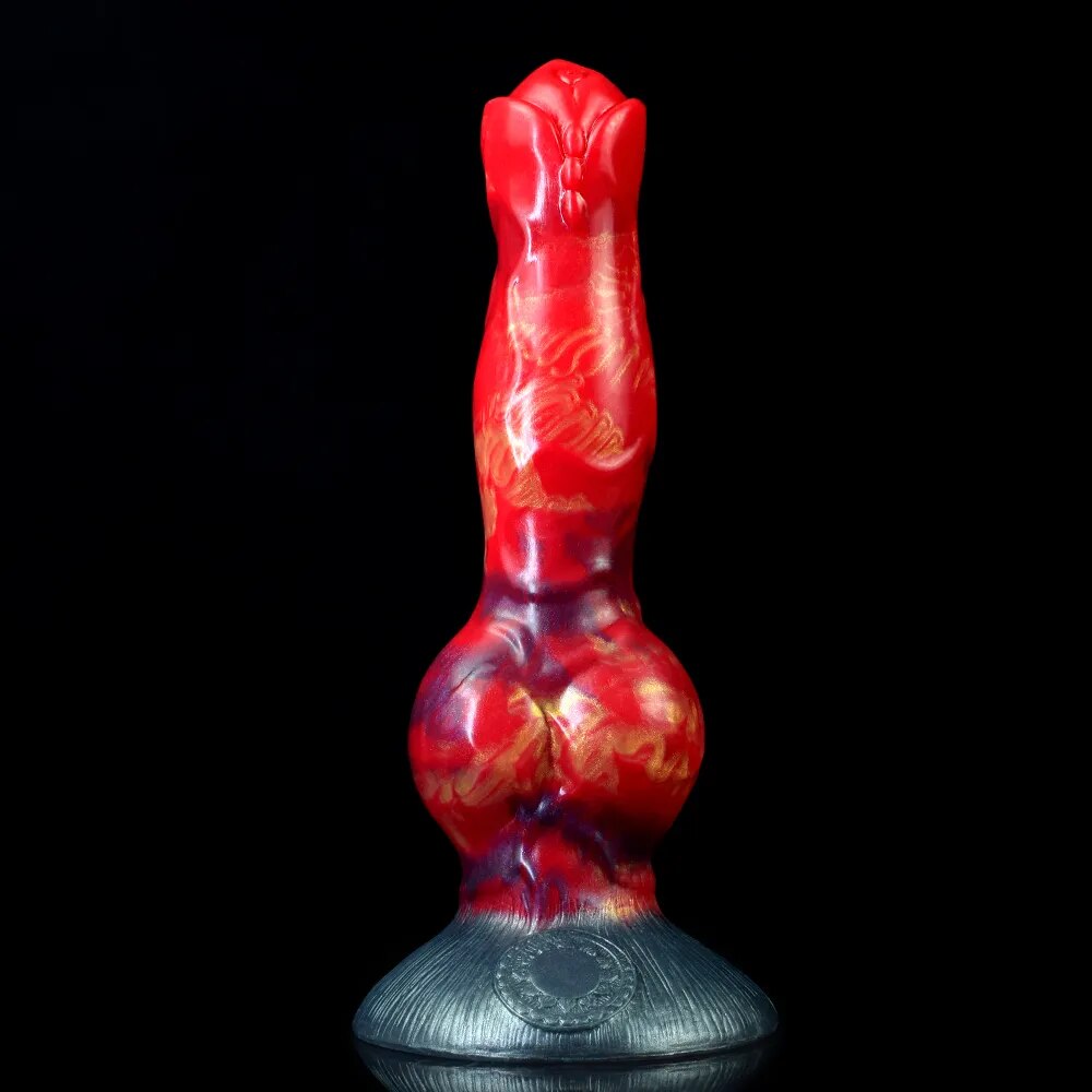 Silicone Fantasy Dog Knot Dildo With Sucker – GXLOCK Store