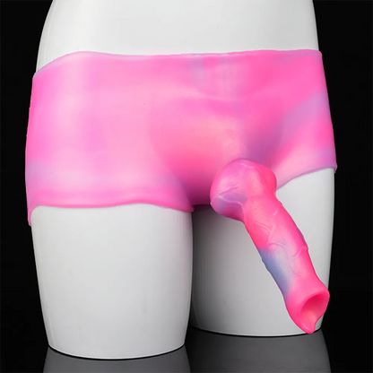 Silicone Pants With Wolf Dildo