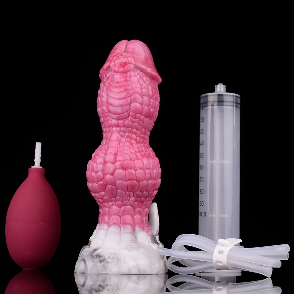 Silicone fantasy Fire Kylin Squirting Penis Dildo