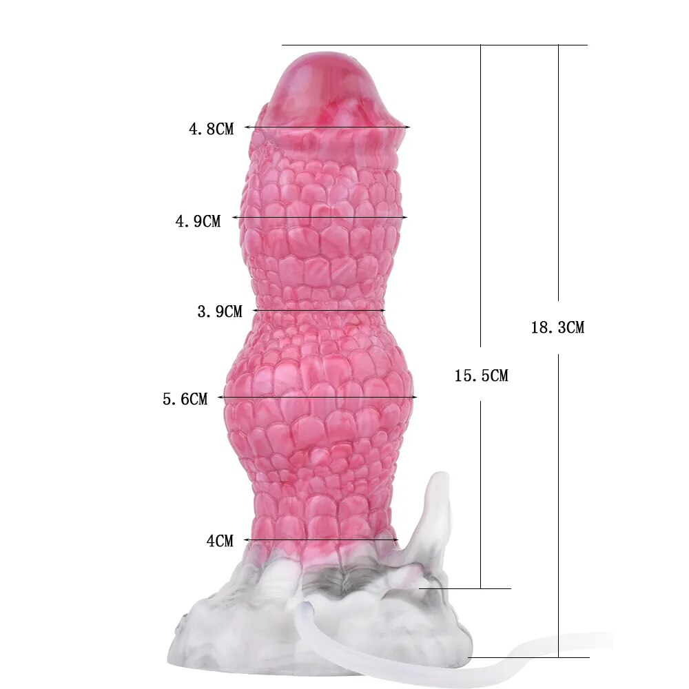 Silicone fantasy Fire Kylin Squirting Penis Dildo