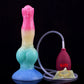 FAAK Soft Silicone Squirting Dog Dildo Sexy Toys Big Cock With Syringe Dildo for Women Anal Plug for Men Women Vagina Massager