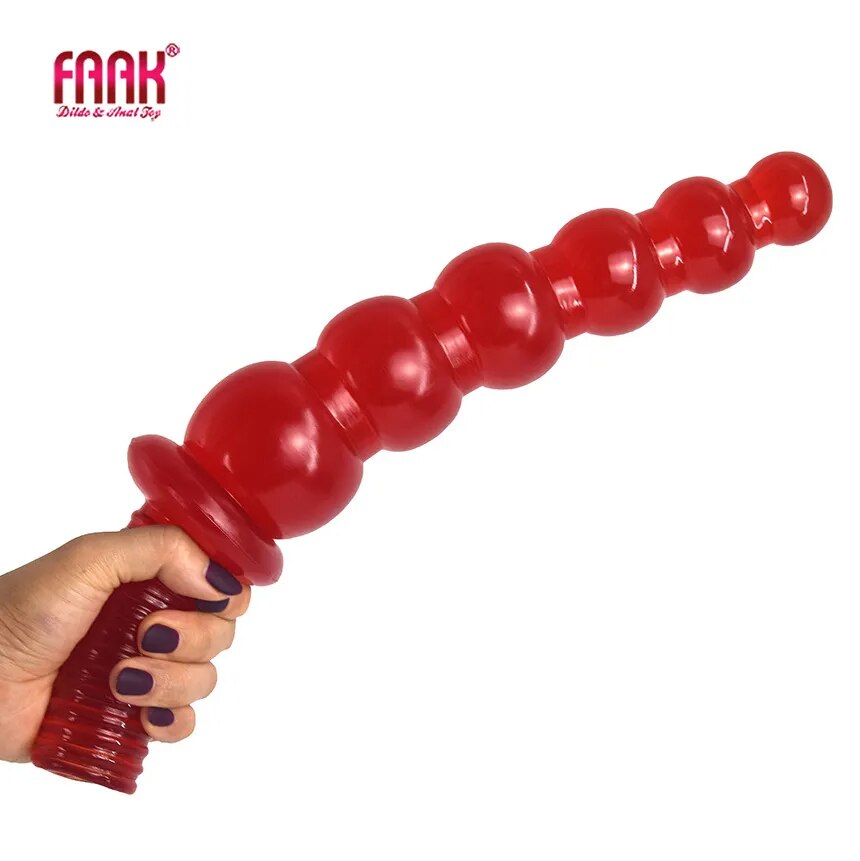 FAAK Vaginal G-spot Masturbator For Women Fantasy Anal Sex Toys With Handle Flirting Dildos for Couples Sex