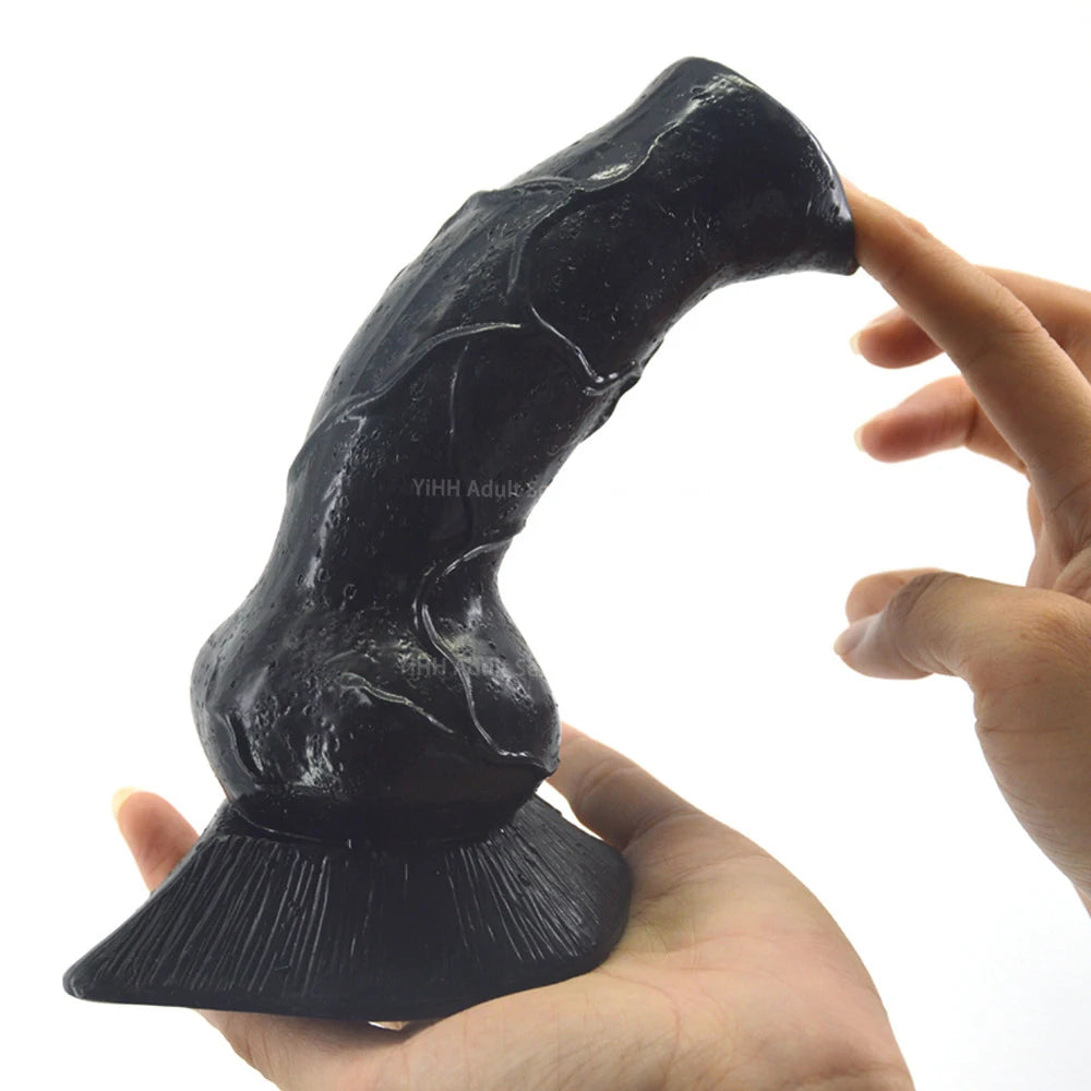 FAAK Various Style Dog Penis Monster Dildo Female Masturbators Silicone Realistic Penis Butt Plug Intimate Toys Big Sex Toy Shop