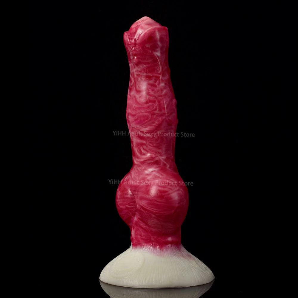 FAAK Various Style Dog Penis Monster Dildo Female Masturbators Silicone Realistic Penis Butt Plug Intimate Toys Big Sex Toy Shop