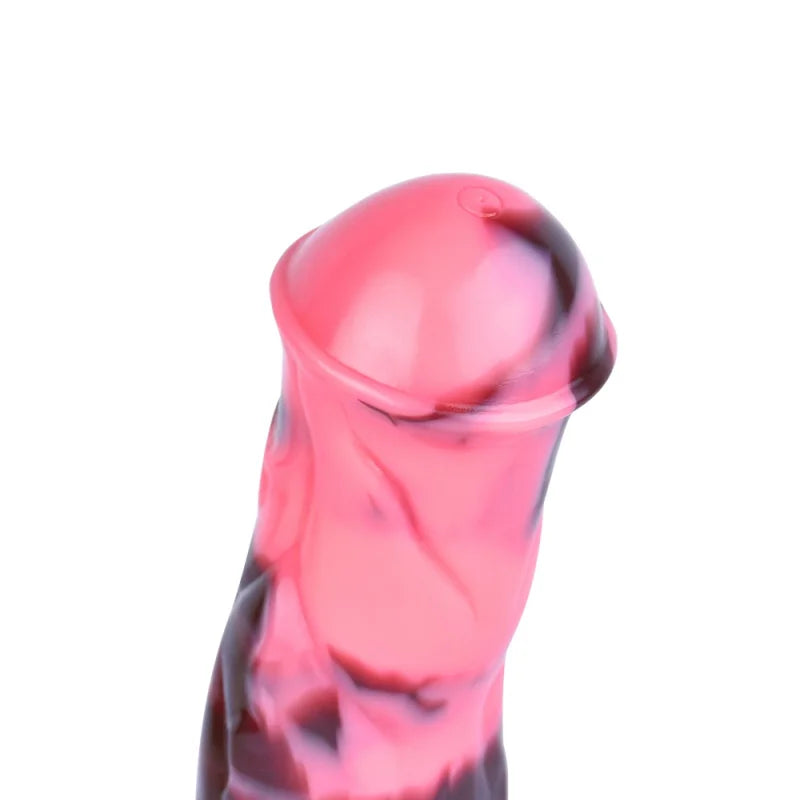 FAAK With Suction Cup Huge Butt Plug Realistic Animal Dildo Soft Silicone Horse Penis Masturbate Adult Sex Toy For Women Man Gay