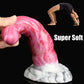 Gory Meat Color Vibrating Curved Dildo