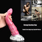 Gory Meat Color Vibrating Curved Dildo