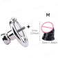 FRRK Inverted Urethral Chastity Cage Device with Small Penis Dildo Head for Couple BDSM Play Sissy Penis Rings Intimate Products