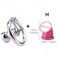 FRRK Negative Chastity Lock with Small Dildo for Men New Creative Combination Cock Cage Stainless Steel Penis Rings BDSM Sex Toy