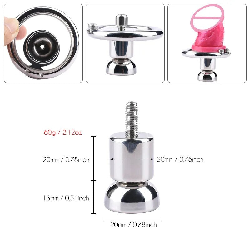 FRRK Negative Chastity Lock with Small Dildo for Men New Creative Combination Cock Cage Stainless Steel Penis Rings BDSM Sex Toy