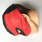 Faux Leather Head Gear Mask Black Red Half Cover Head Hood Restraint Roleplay Fantasy Cosplay New Sex Toys for Couple BDSM