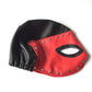 Faux Leather Head Gear Mask Black Red Half Cover Head Hood Restraint Roleplay Fantasy Cosplay New Sex Toys for Couple BDSM