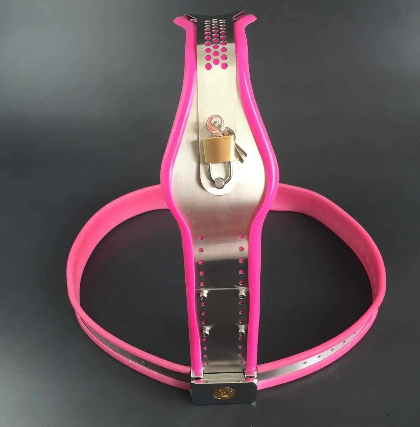 Female Stainless Steel Chastity Belt BDSM Bondage Adjustable Chastity Underwear Sex Toys for Woman Lockable Device Adult Product