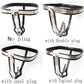 Female Stainless Steel Chastity Belt with Lock Metal Bondage Underwear Poop Hole 4/5 Beads Anal Plug Adult Sex Toys for Women