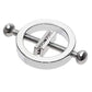 Female Stainless Steel adjustable Nipple Clamp metal Nipple clips breast Bondage Restraints Accessories Fetish sex toy