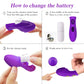 Finger Vibrator Sleeve G Spot Orgasm Massager Clitoris Stimulator Adult Sex Toys for Women Couple Female Masturbation Vibrators