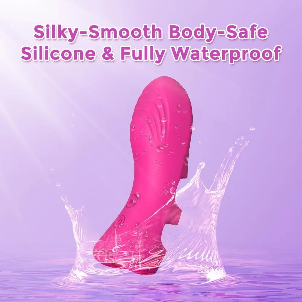 Fingerstall Vibrator Adult Sex Toys for Women 10 Vibrations Clitoral G-Spot Nipple Vagina Mini Vibrator Couples Silicone Sex Toy