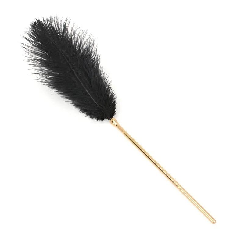 Flirt Whip Bird Feather Flogger Sex Toy Products Bondage Slave Clitoris Erotic for Couples Women Adult Games