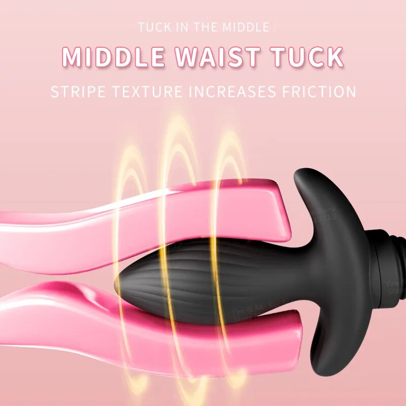 Fox Tail Vibrator Female Butt Plug