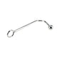 Free Shipping Metal Stainless Steel Anal Hook With Ball Bead Butt Plug Steel BDSM Prostate Massager Sex Toy For Man Woman