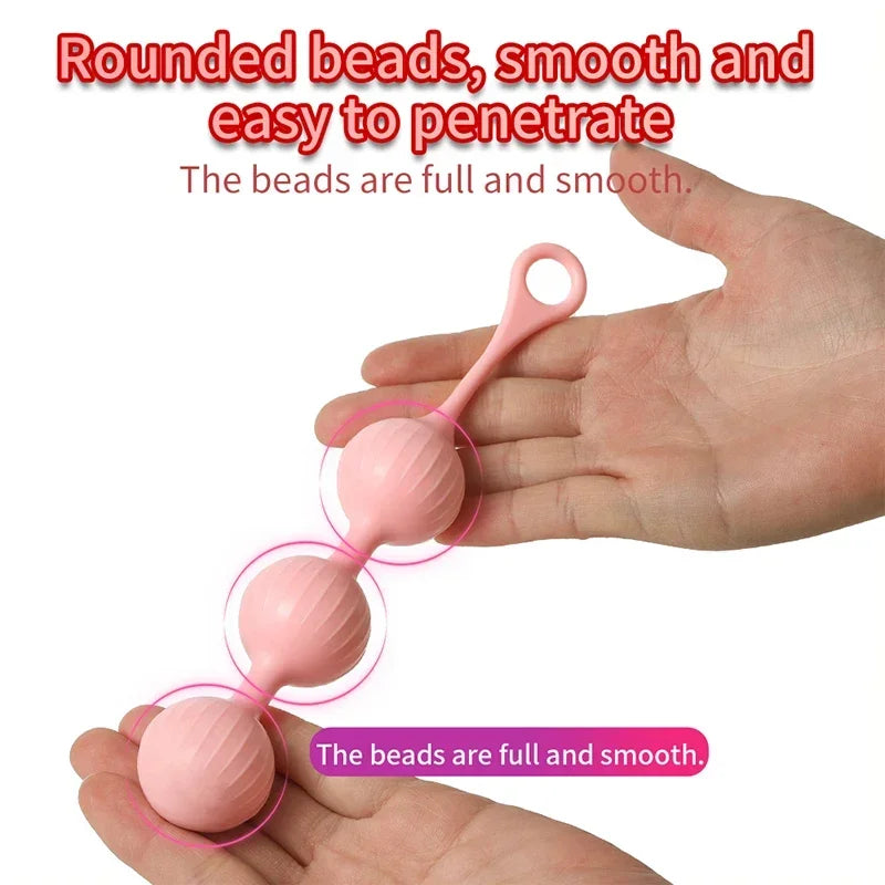 G-spot Anal Plug Vagina Balls Prostate Kegel Toy Silicone Anal Plug Stimulation Massage Dilator Alternative Sex Toys for Woman