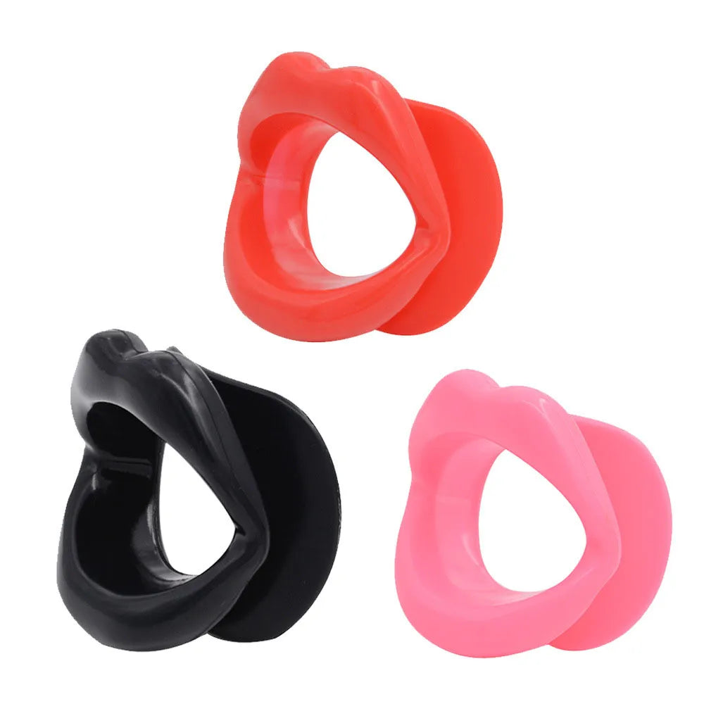 Gag Sex Slave Silicone Lips O Ring Open Mouth Gag Oral Fetish Bdsm Bondage Restraints Erotic Toy Sex Toy for Couples