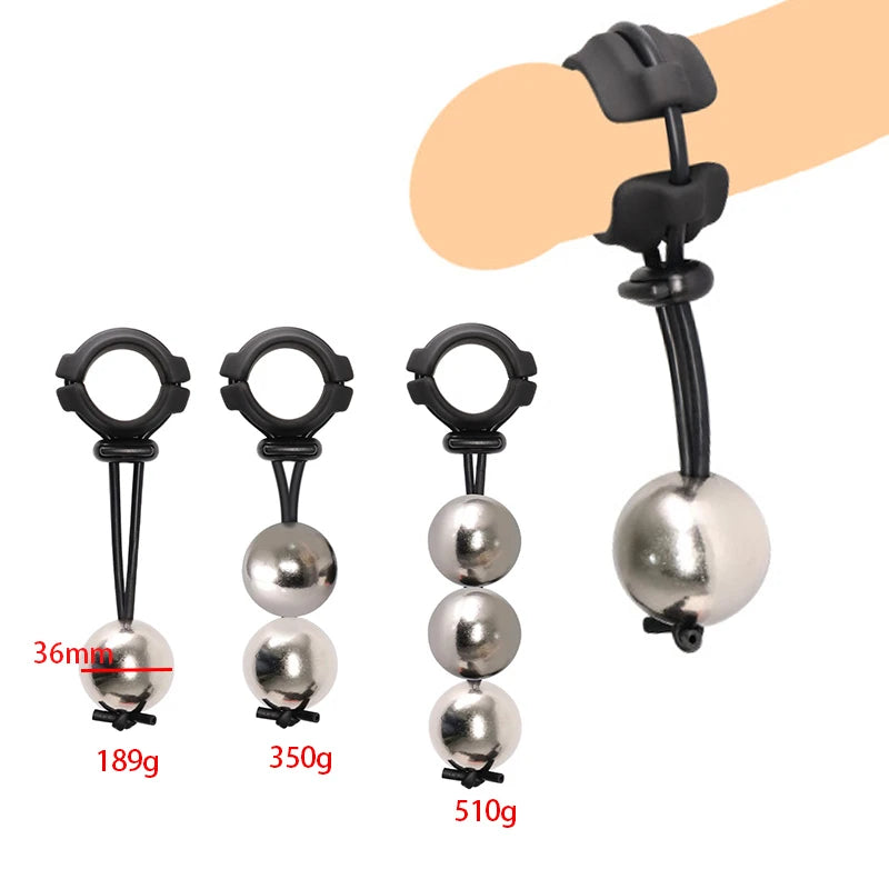 Ghost Exerciser Penis Enlargment Stretcher Weight Sex Masturbator Stimulate Hander Penis To Be Strong Sex Toys For Men Adult 18