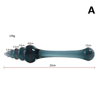 Glass Dildo Realistic Smooth Glass Anal Plug Anal Dildo Buttplug Dilat GXLOCK Store Glass Dildo Realistic Smooth Glass Anal Plug Anal Dildo Buttplug Dilat GXLOCK Store