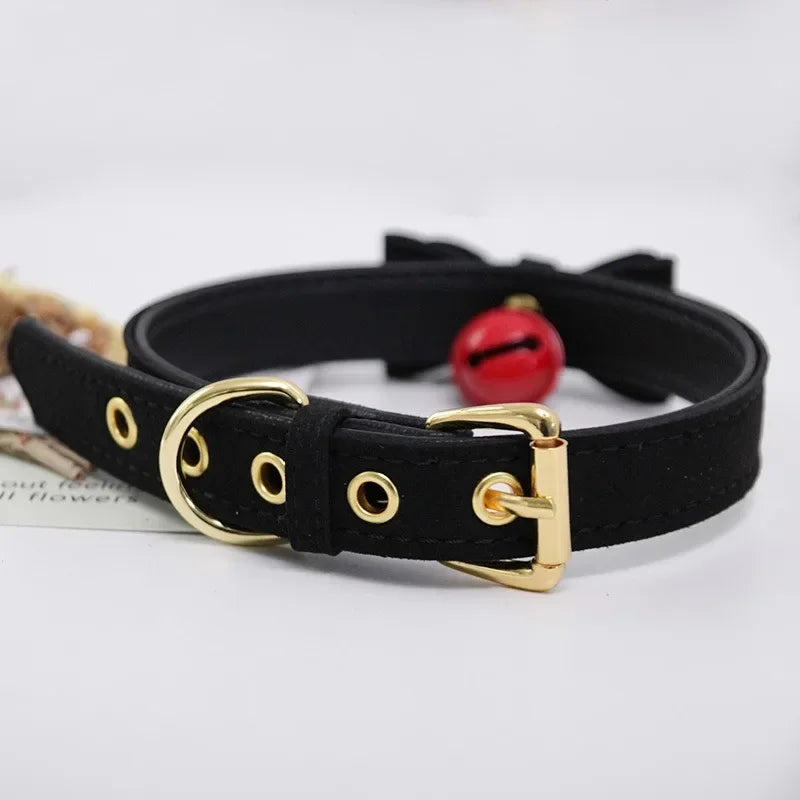 Handmade Sexy Rivet Alternative metal PU Leather Collar Bell Choker slave costume BDSM Bondage Necklace Neckband Sex Toys