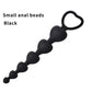 Hard/Soft Silicone Anal Plug Pull Bead Anal Butt Plug Sex Toys for Women Men Couples Masturbators Anus vaginal massage expander