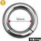 Heavy Male Magnetic Ball Stretcher Metal Penis Cock Ring Lock BDSM Delay Ejaculation Rings BDSM Sex Toy for Men Chastity Device