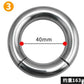 Heavy Male Magnetic Ball Stretcher Metal Penis Cock Ring Lock BDSM Delay Ejaculation Rings BDSM Sex Toy for Men Chastity Device