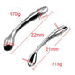 Heavy stainless steel double fake dildo G Spot wand anal beads butt plug metal prostate massager vaginal female sex toy women