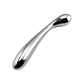 Heavy stainless steel double fake dildo G Spot wand anal beads butt plug metal prostate massager vaginal female sex toy women