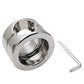 Height 40mm heavy stainless steel Ball Scrotum Stretcher penis cock ring metal Locking pendant erection CBT Chrome male sex toy