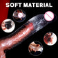 High Elasticity Cock Ring Extender Reusable Penis Sleeve With Vibrator Penis Ring Soft Dick Enlarger For Couples Reusable Condom