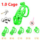 High Quality Cobra Chastity Cage Male Cock Cage with 5 Penis Rings BDSM Chastity Restraints Anti-Escape Chastity Locks Sex Toy18