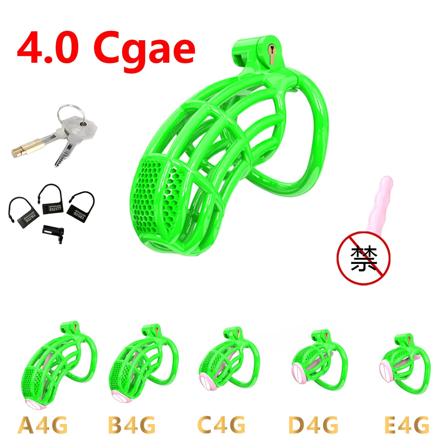 High Quality Cobra Chastity Cage Male Cock Cage with 5 Penis Rings BDSM Chastity Restraints Anti-Escape Chastity Locks Sex Toy18