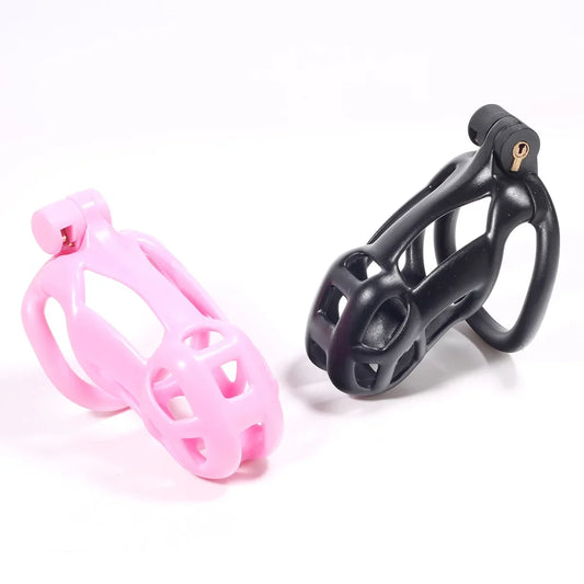 High Quality Pink Cobra 2.0 Male Chastity Device With 4 Arc Rings,Cock Cage,Restraint Penis Cage,BDSM Sex Toys For Man Gay 18+