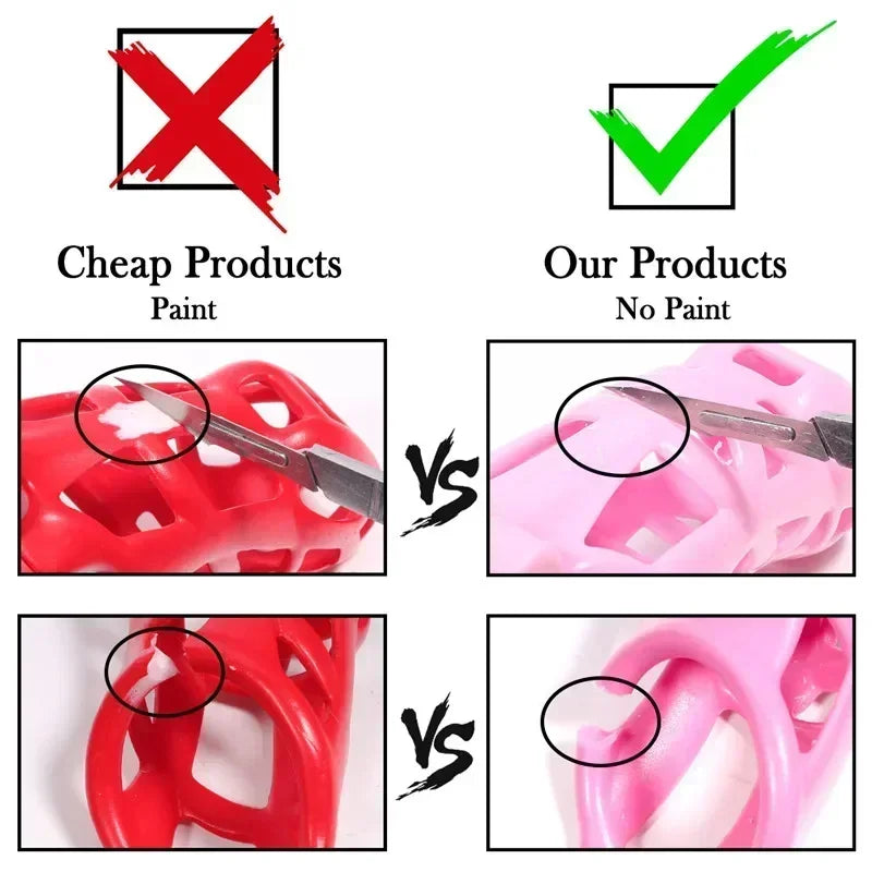 High Quality Pink Cobra Male Chastity Cage Sex Toys Discreet Sissy Femboy Chastity Cock Cage Device Penis Ring Men's Adult Goods