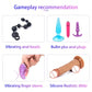 Hollow Butt Plug With Insert Anal Plug/Tunnel/Toy Huge Anal Speculum Anus Dilator SM Enema Sex Toys