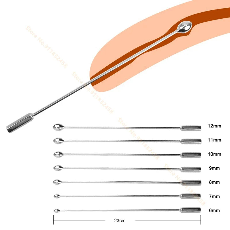 Horse Eye Stimulation Metal Urethral Catheter Adult Products Sex Toys for Men Male Urethral Dilator Penis Plug Sounding