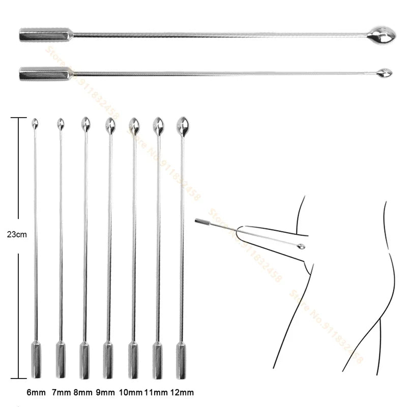 Horse Eye Stimulation Metal Urethral Catheter Adult Products Sex Toys for Men Male Urethral Dilator Penis Plug Sounding