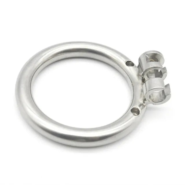 HotX Stainless Steel Metal Chastity Cage Accessories Only Penis Ring for The Male Chastity Device Vent Hole Cock Cage Sex Toys