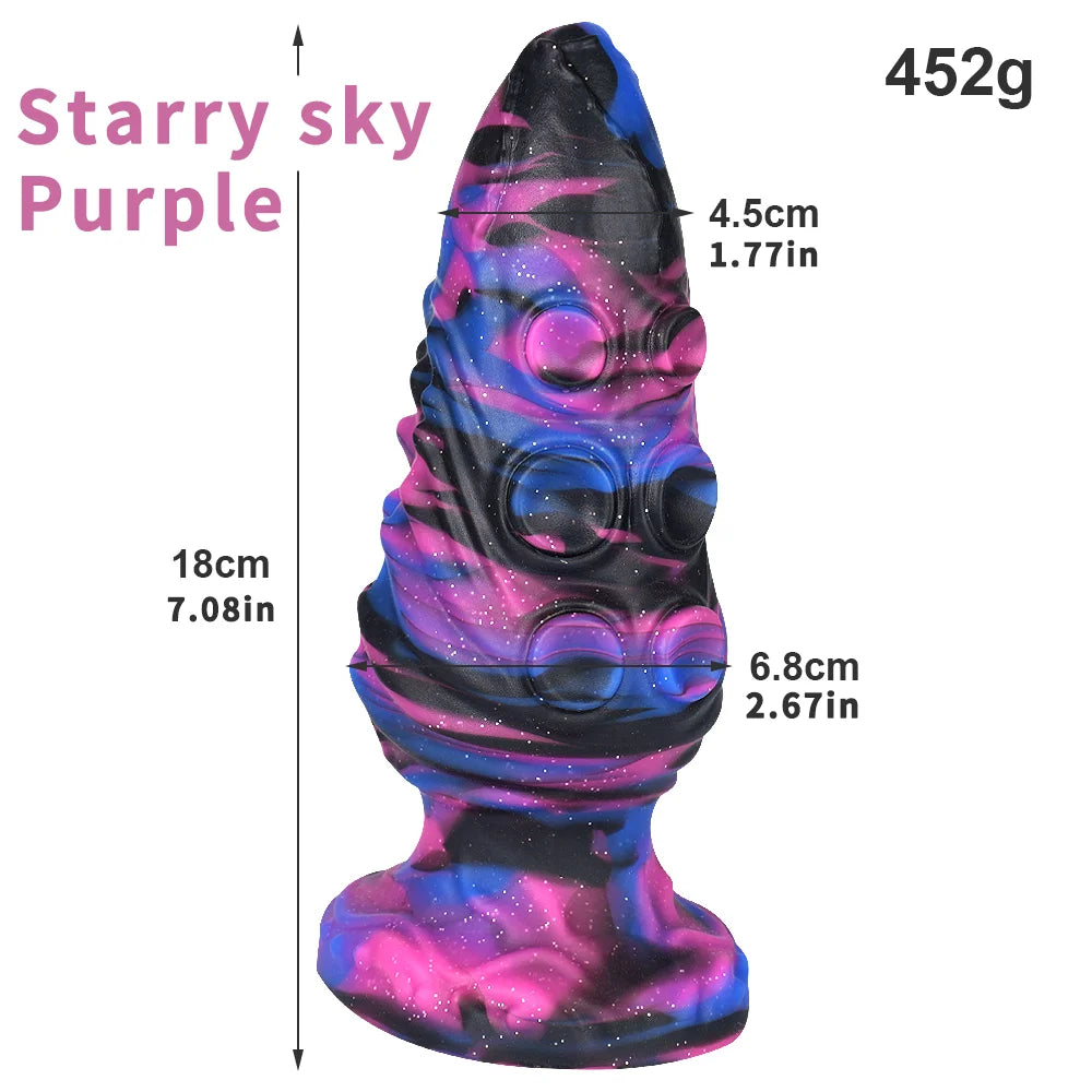 Huge Anal Plug Adult Sex Toys Octopus Dildo Anus Expander Silicone buttplug Vaginal Anus Butt Plug With Strong Suction Cup