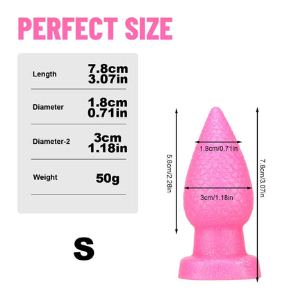 Pinecone Huge Anal Plug Soft Anal Expansion GXLOCK Store Pinecone Huge Anal Plug Soft Anal Expansion GXLOCK Store