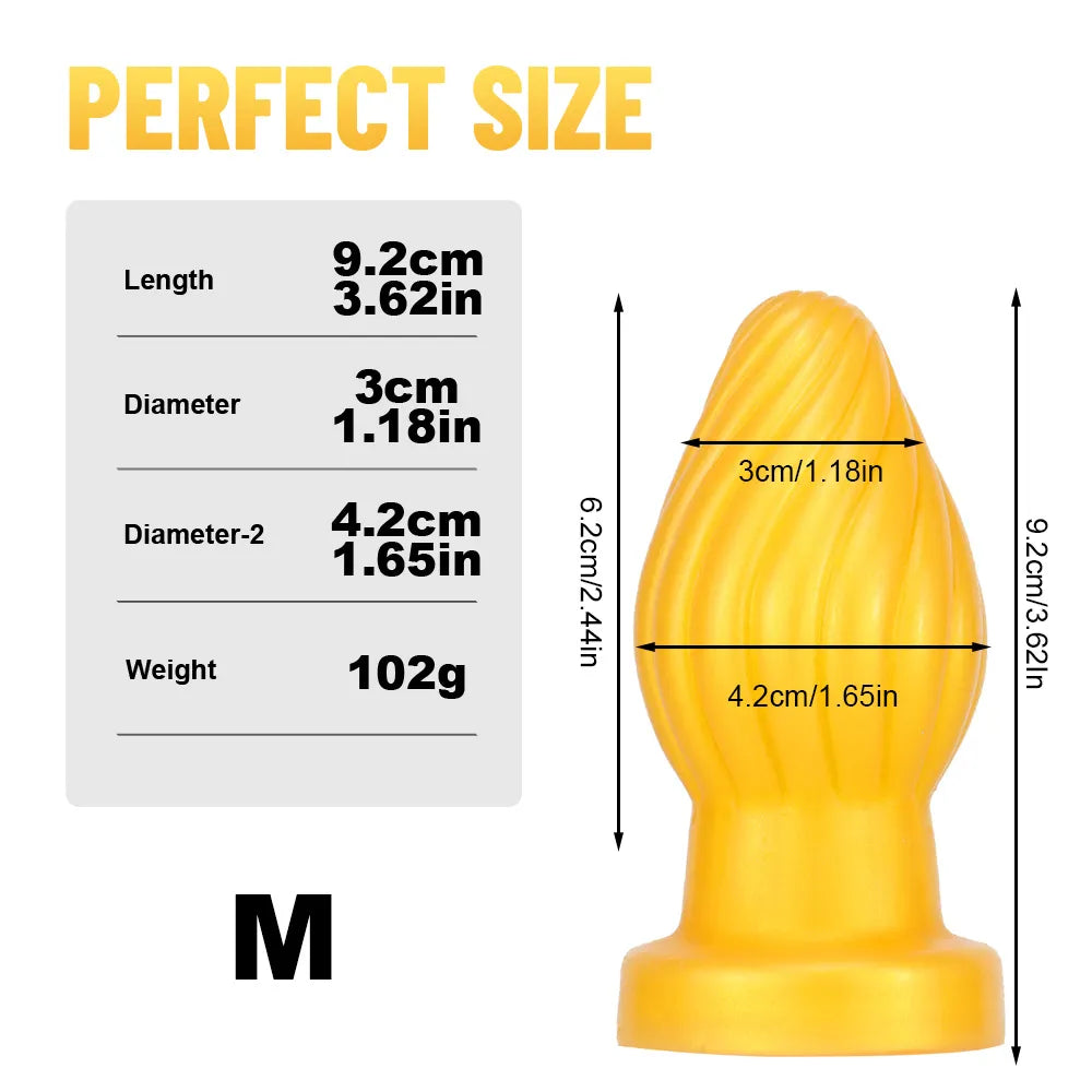 Huge Anal Plug Thread Butt Plug Big Soft Anal Expansion Adult Toys Pro GXLOCK Store Huge Anal Plug Thread Butt Plug Big Soft Anal Expansion Adult Toys Pro GXLOCK Store