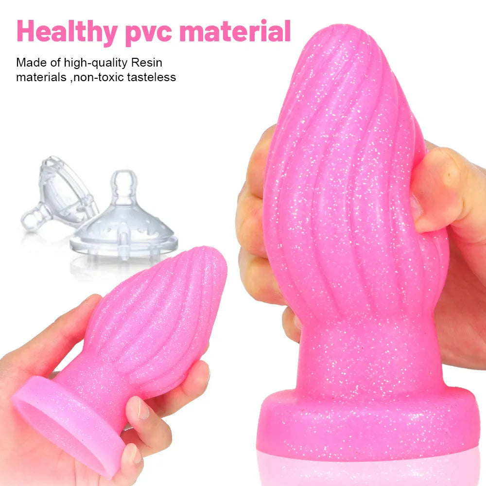 Huge Anal Plug Thread Butt Plug Big Soft Anal Expansion Adult Toys Prostate Massage Anal Toy Silicone Buttplug Adult Toys