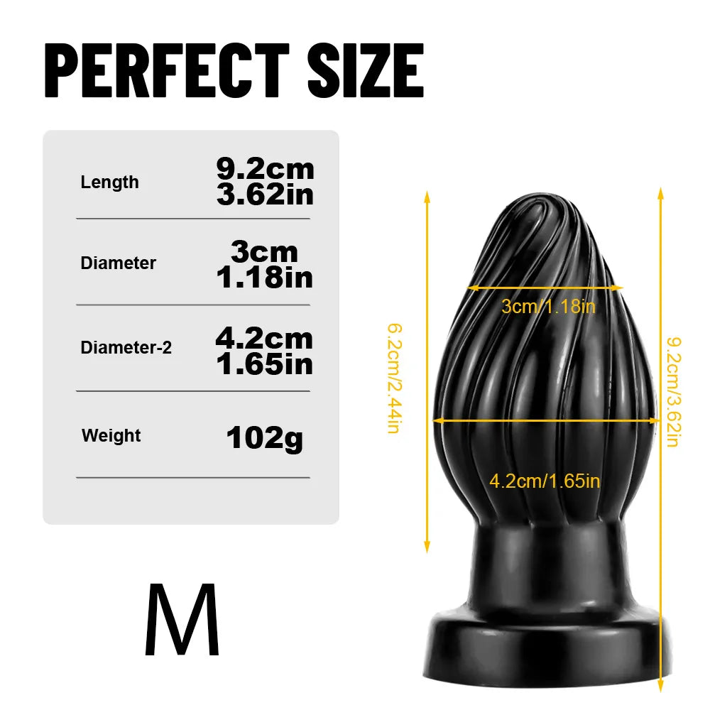 Huge Anal Plug Thread Butt Plug Big Soft Anal Expansion Adult Toys Pro GXLOCK Store Huge Anal Plug Thread Butt Plug Big Soft Anal Expansion Adult Toys Pro GXLOCK Store