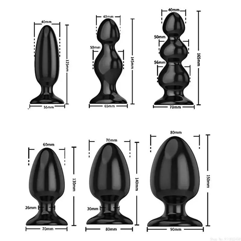 Huge Anal Sex Toys Large Butt Plug Dilatador Prostata Massager For Men Woman Gay Adult Anus Expansion Stimulator Big Anal Beads